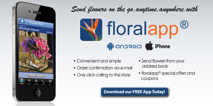 Download floralapp® - Available for iPhone and Android.