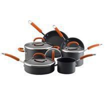 10-Piece Hard Anodized Cookware Set