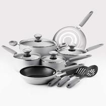 13-Piece Cookware Set - Silver