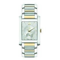 Men's Venture Two-Tone Watch with White Dial