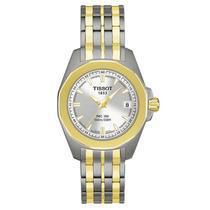Ladies' Two-Tone Watch with Silver Dial
