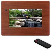 7" Digital Picture Frame Wood