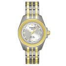 Ladies' Two-Tone Watch with Silver Dial