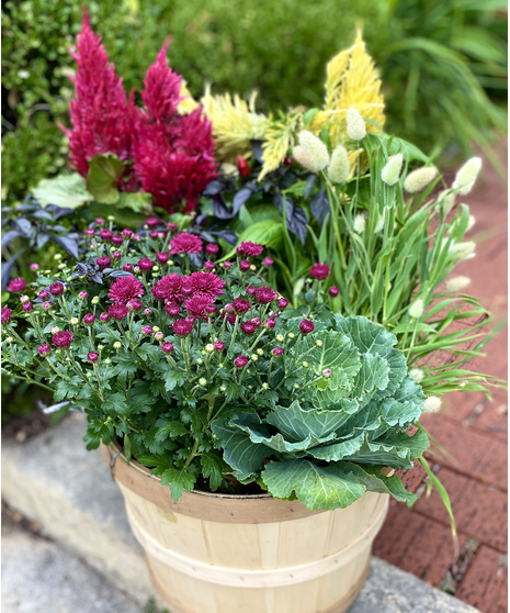 Autumn Bushel Basket