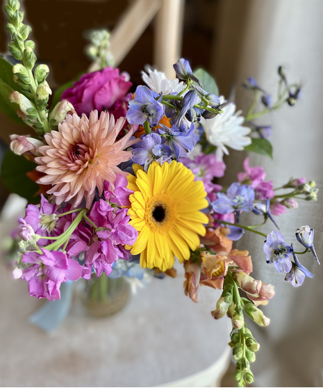 Colorful and Fun Hand Bouquet