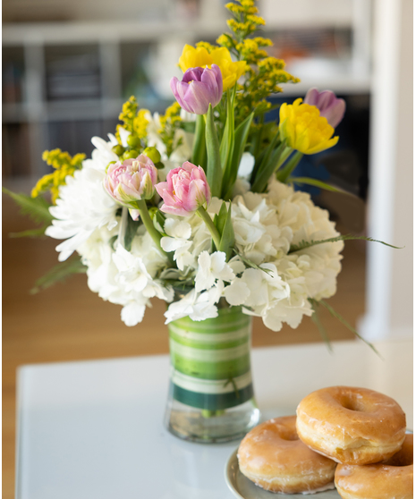 Fresh Elegance + Donuts