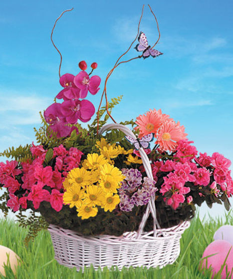 Blooming Garden Basket