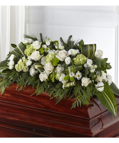 Hopeful Thoughts Casket Spray