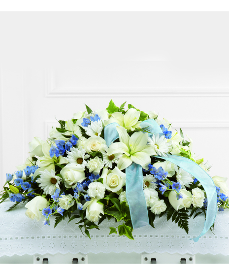 Tender Treasure Casket Spray