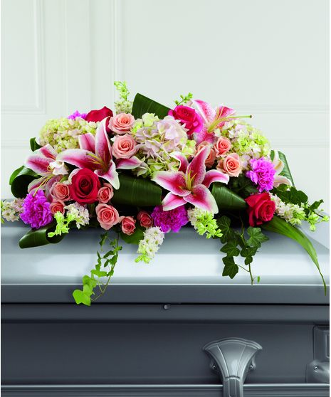 Splendid Grace Casket Spray