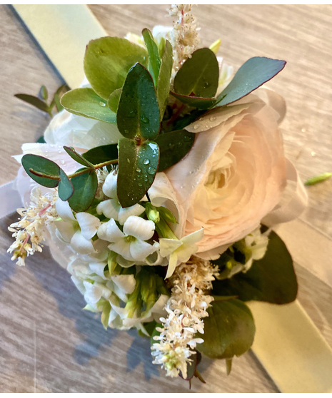 Blush Garden Corsage