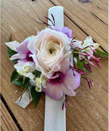 Blush & Pink Exotic Corsage
