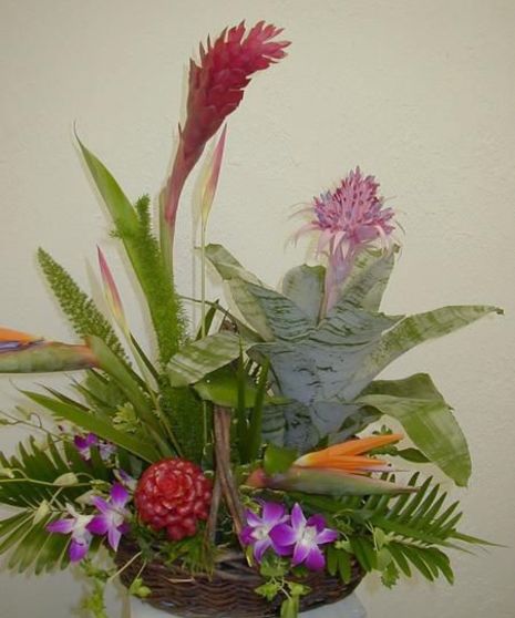 Tropical Garden Basket
