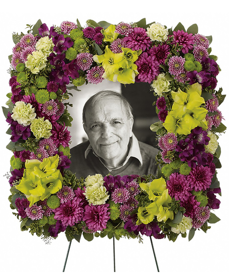 Mosaic of Memories  Square Wreath