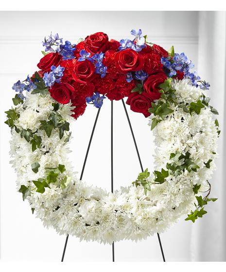 Star Spangled Wreath