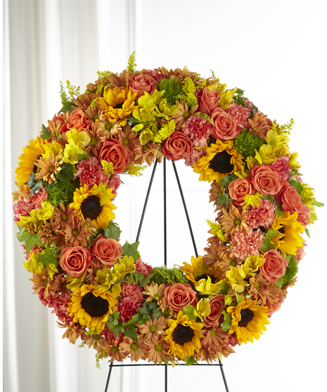 Sunlit Memories Wreath