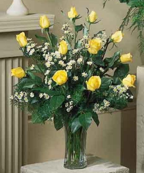 Dozen Yellow Roses