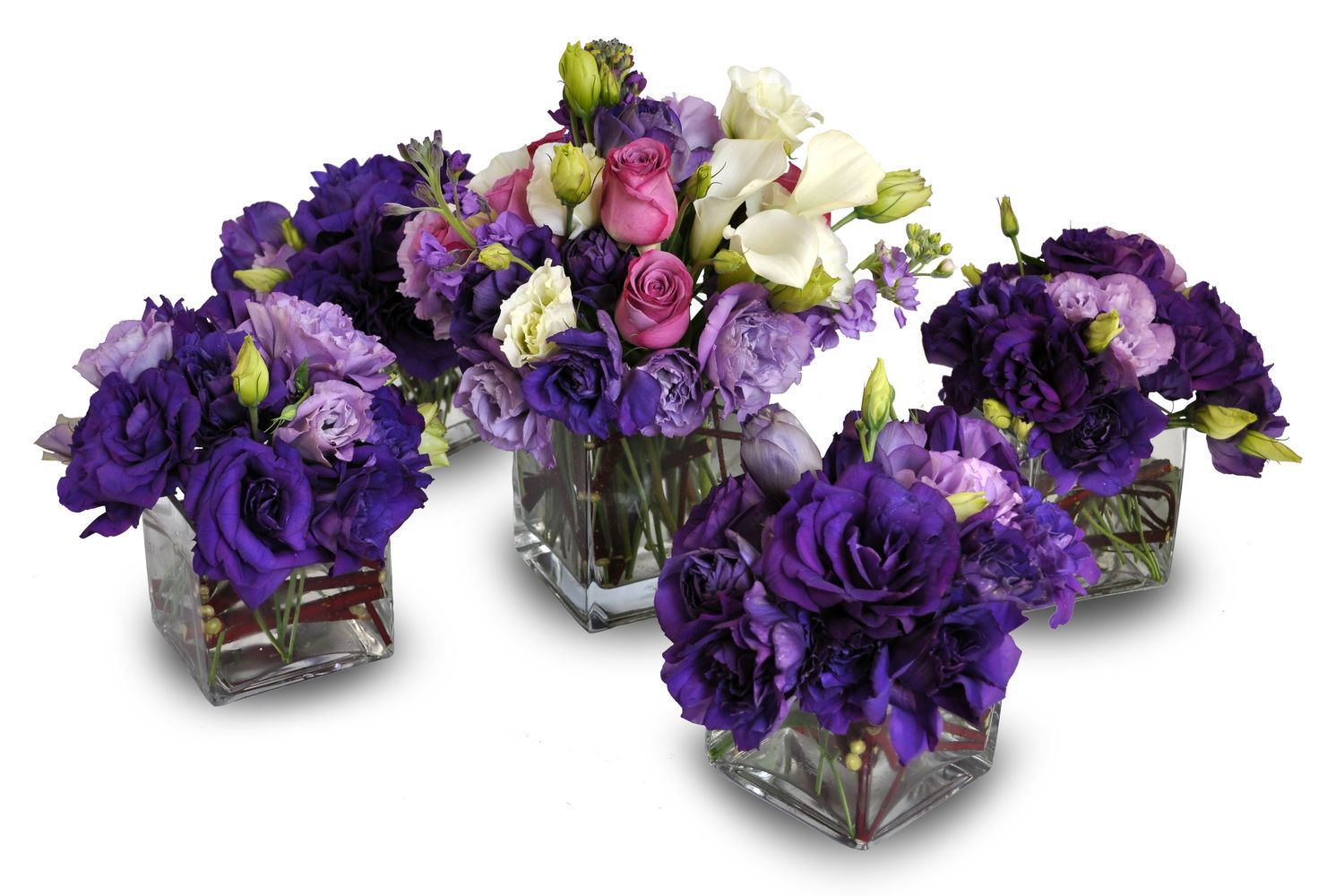 Purple And Yellow Table Decorations Purple And Yellow Table Decorations