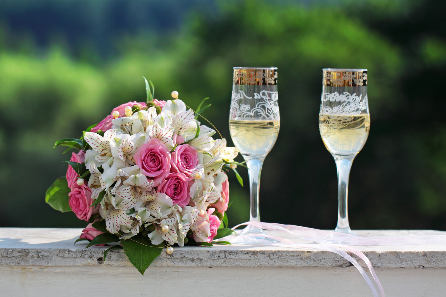 Simply Tropical Wedding Flower Package